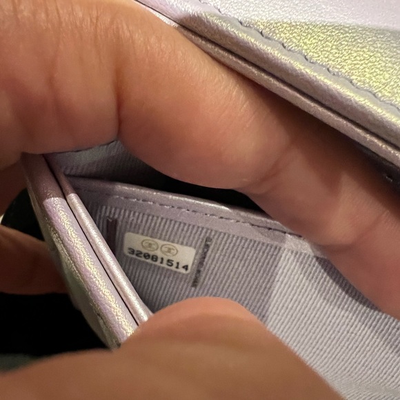 Chanel 19 long flap wallet - Picture 4 of 6